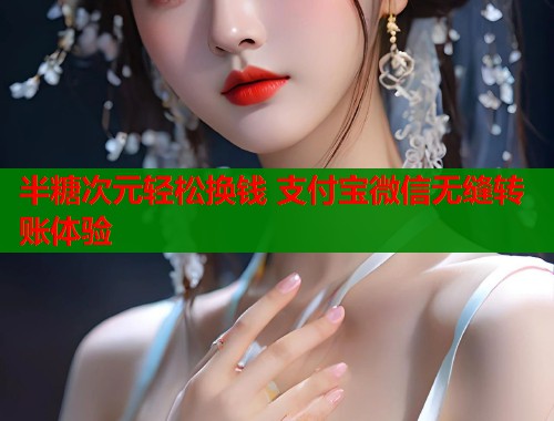 半糖次元轻松换钱 支付宝微信无缝转账体验 半糖次元轻松换钱 支付宝微信无缝转账体验