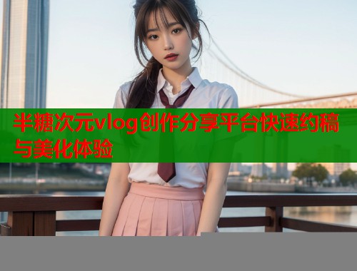 半糖次元vlog创作分享平台快速约稿与美化体验 半糖次元vlog创作分享平台快速约稿与美化体验