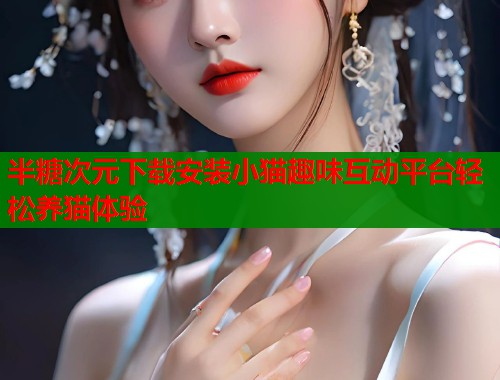 半糖次元下载安装小猫趣味互动平台轻松养猫体验