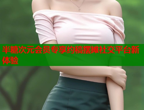 半糖次元会员专享约稿摆摊社交平台新体验
