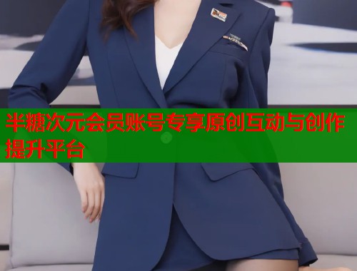 半糖次元会员账号专享原创互动与创作提升平台 半糖次元会员账号专享原创互动与创作提升平台