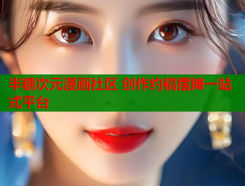 半糖次元漫画社区 创作约稿摆摊一站式平台